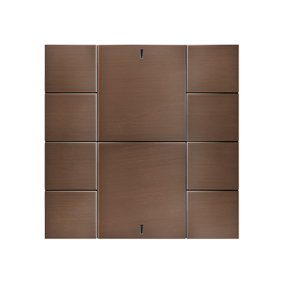 iSwitch - Stainless Steel Antique Copper Series KNX