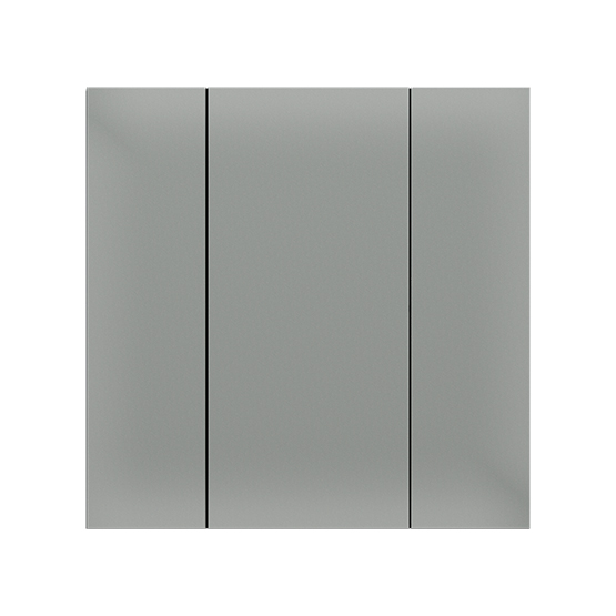 iSwitch - Metalic Gray Plastic Series KNX