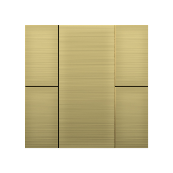 iSwitch - Gold Aluminium Series KNX